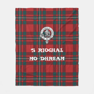 Clan Gregor Fleece Blanket Deken