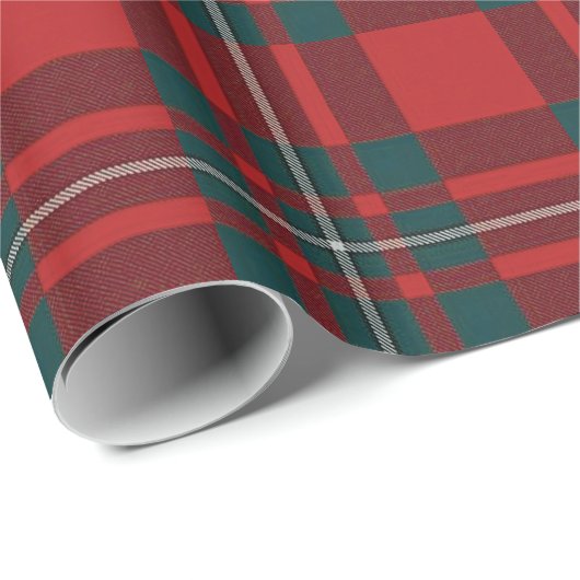 Clan Gregor Kerstmisstap alleen Tartan Cadeaupapier (Rol Hoek)