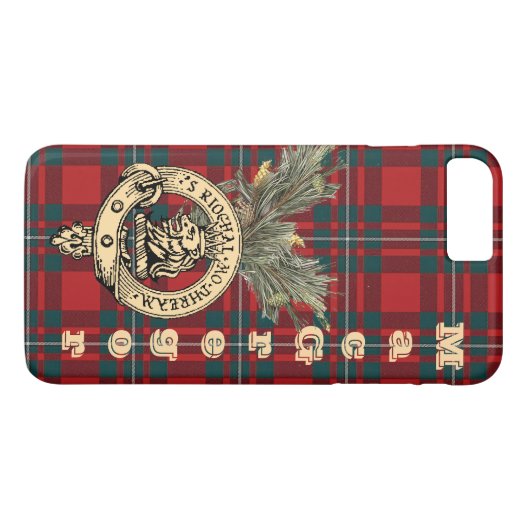 Clan Gregor/MacGregor IPhone 7 Plus Case-Mate iPhone Case (Achterkant (Horizontaal))
