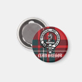CLAN GREGOR Magnets Magneet (Voorkant / Achterkant)