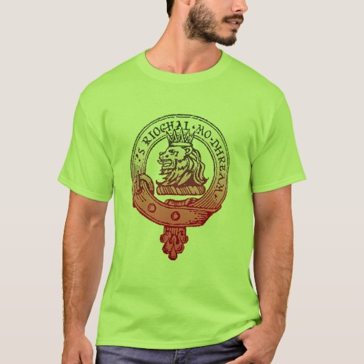 Clan Gregor Shirt RedBadge (Voorkant)