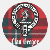 Clan Gregor Stickers (Voorkant)