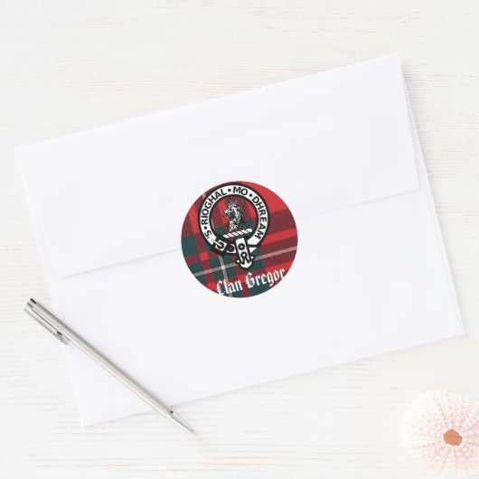 Clan Gregor Stickers (Envelop)