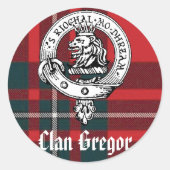 Clan Gregor Stickers (Voorkant)