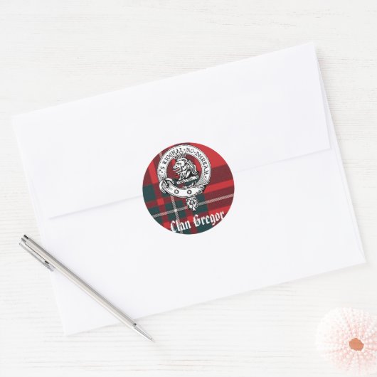 Clan Gregor Stickers (Envelop)