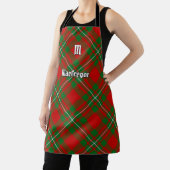 Clan Gregor Tartan Apron Schort (Insitu)