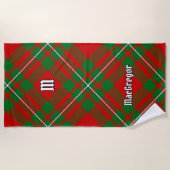 Clan Gregor Tartan Beach Towel Strandlaken (Voorkant)