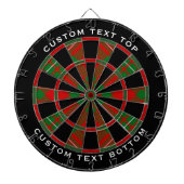 Clan Gregor Tartan Dart Board Dartbord (Voorkant)