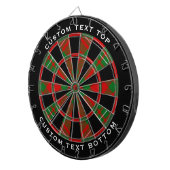 Clan Gregor Tartan Dart Board Dartbord (Voorkant Rechts)