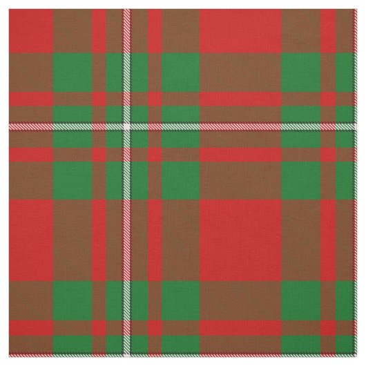 Clan Gregor Tartan Fabric Stof (Swatch)