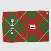 Clan Gregor Tartan Golf Towel Golfhanddoek (Horizontaal)