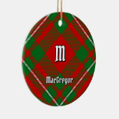 Clan Gregor Tartan Keramisch Ornament (Rechts)