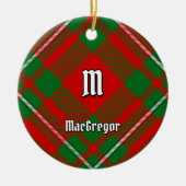 Clan Gregor Tartan Keramisch Ornament (Voorkant)
