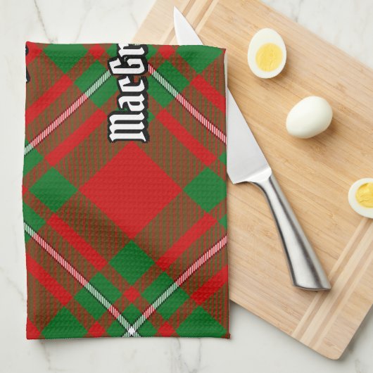 Clan Gregor Tartan Kitchen Towel Theedoek (Quarter Fold)