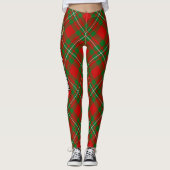 Clan Gregor Tartan Leggings (Voorkant)