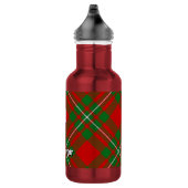 Clan Gregor Tartan RVS Waterfles (Rechts)