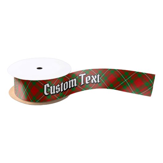 Clan Gregor Tartan Satin Satijnen Lint (Spoel)