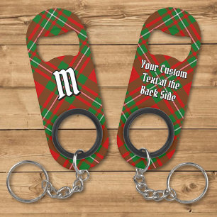 Clan Gregor Tartan Sleutelhanger Bottle Open Mini Flessenopener