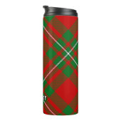 Clan Gregor Tartan Thermal Tumbler Thermosbeker (Geroteerd rechts)