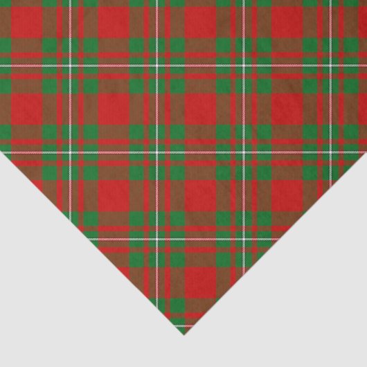 Clan Gregor Tartan Tissue Paper Tissuepapier (Detail)