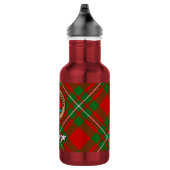 Clan Gregor Wapen over Tartan Waterfles (Rechts)