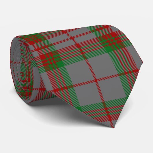 Clan Grey Tartan Stropdas (Opgerold)