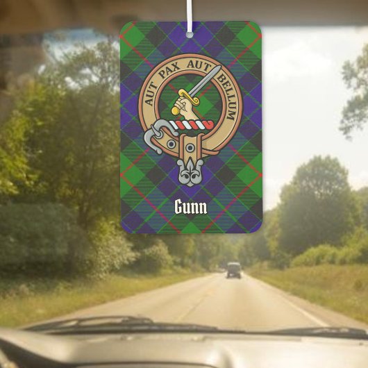 Clan Gunn Crest Air Freshener Luchtverfrisser