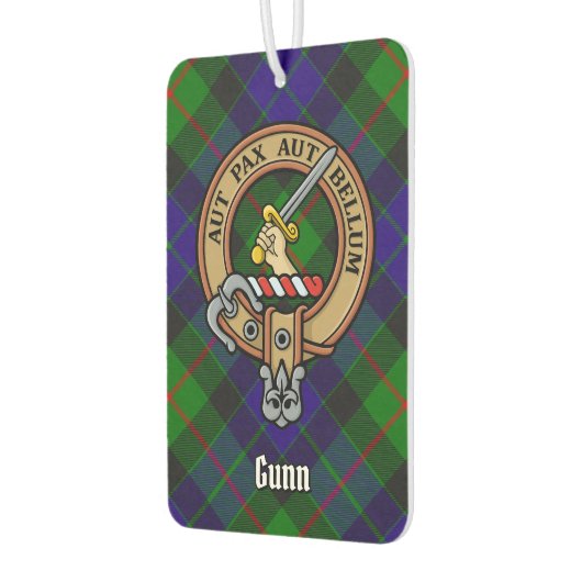 Clan Gunn Crest Air Freshener Luchtverfrisser (Links)