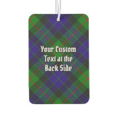 Clan Gunn Crest Air Freshener Luchtverfrisser (Achterkant)