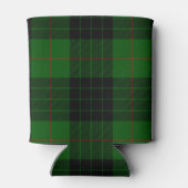 Clan Gunn Crest Badge en Tartan Blikjeskoeler (Achterkant)
