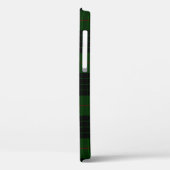 Clan Gunn Crest Badge en Tartan Case-Mate iPhone Case (Achterkant / Links)