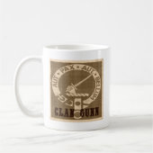 Clan Gunn Crest Badge - Sepia Koffiemok (Links)