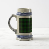 Clan Gunn Crest Badge & Tartan Bierpul (Links)