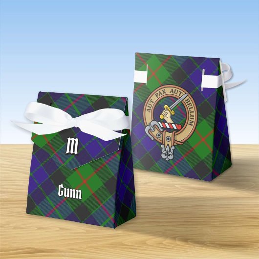 Clan Gunn Crest Favor Box Bedankdoosjes