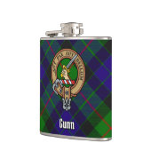 Clan Gunn Crest Flask Heupfles (Links)