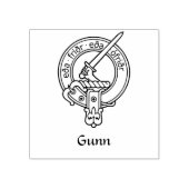 Clan Gunn Crest Rubber Stamp Rubberstempel (Afrduk)