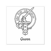 Clan Gunn Crest Self-Inking Stamp Zelfinktende Stempel (Design)