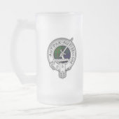 Clan Gunn Crest & Tartan Matglas Bierpul (Links)