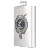 Clan Gunn Crest & Tartan - Oude Norse Flacon (Links)