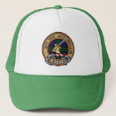 Clan Gunn Crest Trucker Hat Trucker Pet (Voorkant)