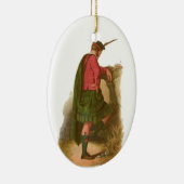 Clan Gunn Kerstornament Keramisch Ornament (Rechts)