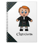 Clan Gunn-Notitieboek Notitieboek (Voorkant)