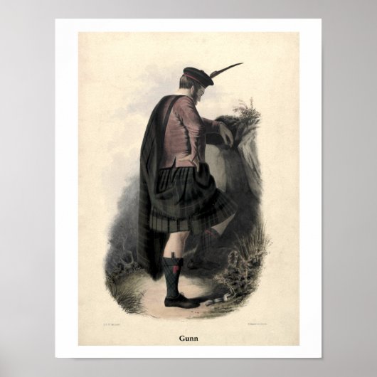 Clan Gunn Poster (Voorkant)