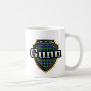 Clan Gunn Scottish Dynasty Tartan Mokken Cups