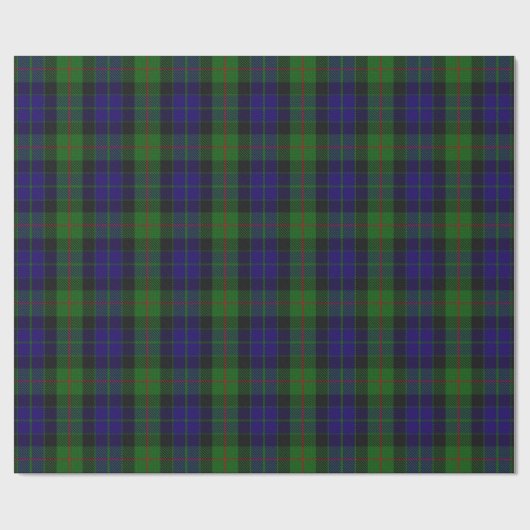 Clan Gunn Scottish Tartan Cadeaupapier (Vlak)