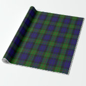 Clan Gunn Scottish Tartan Cadeaupapier (Uitgerold)
