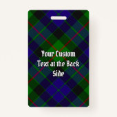 Clan Gunn Tartan Badge (Achterkant)