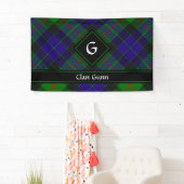 Clan Gunn Tartan Banner (Insitu)