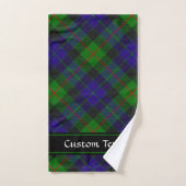 Clan Gunn Tartan Bath Towel Set Bad Handdoek (Handdoek)