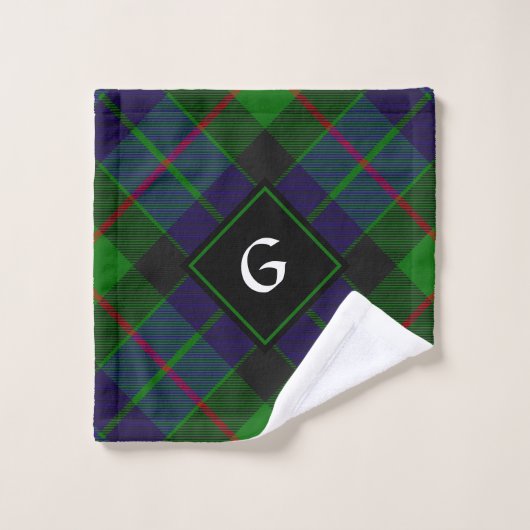 Clan Gunn Tartan Bath Towel Set Bad Handdoek (Wasdoekje)